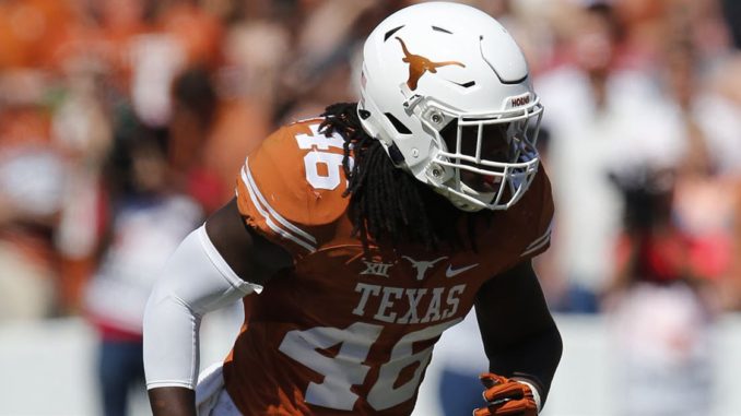 Malik Jefferson - 2018 NFL Draft Malik Jefferson - 2018 NFL Draft